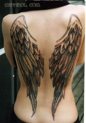 Angel Lady Tattoo