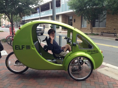 elf electric tricycle