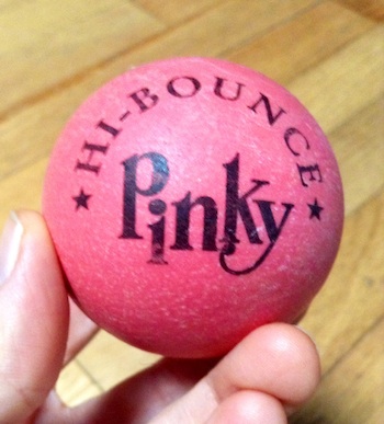 high bounce pinky ball